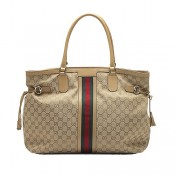 Brun Gucci Fourre-tout D'Un Anneau Mors Remise Paris en ligne